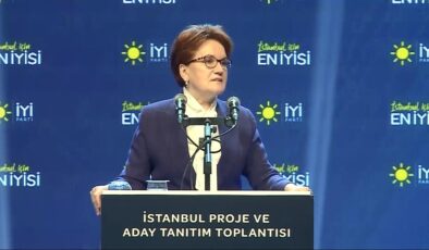 Akşener isim vermeden İmamoğlu’na yüklendi