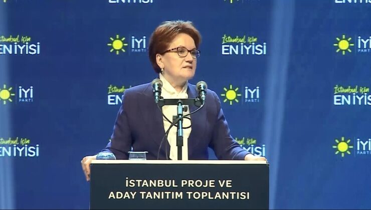 Akşener isim vermeden İmamoğlu’na yüklendi